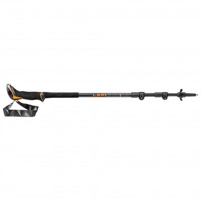 Leki - Makalu Lite - Trekkingstöcke Länge 100-135 cm orange/grau