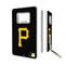 Pittsburgh Pirates 32GB Solid Design Credit Card USB Drive with Bottle Opener