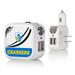 Los Angeles Chargers 2-in-1 Pastime Design USB Charger
