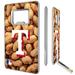 Texas Rangers 32GB Peanuts Design Credit Card USB Drive with Bottle Opener