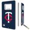 Minnesota Twins 32GB Solid Design Credit Card USB Drive with Bottle Opener