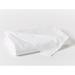 Coyuchi Organic Relaxed 320 Thread Count Flat Sheet 100% Cotton/Sateen in White | Twin | Wayfair 1024362