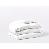 Coyuchi Organic Relaxed Standard Cotton Duvet Cover Cotton Sateen in White | King | Wayfair 1024369