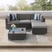 Latitude Run® Outdoor 5 Piece Furniture Conversation Sets All-Weather PE Wicker Rattan Sofa Set | Wayfair E7E86FF8E3E14B3D92642AA97C91000D