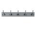 Red Barrel Studio® Donaghue Wall Rack w/ Steel Hardware Wood/Metal in Gray/Black | 5.4 H x 29.9 W x 2.6 D in | Wayfair