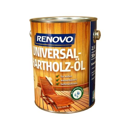 Renovo - 2,5L Universal-Hartholzöl Teak wasserbasis Ausführung: - Teak