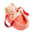 Stoff-Puppe Baby – Anais Mit Tragekorb (22 Cm) 5-Teilig