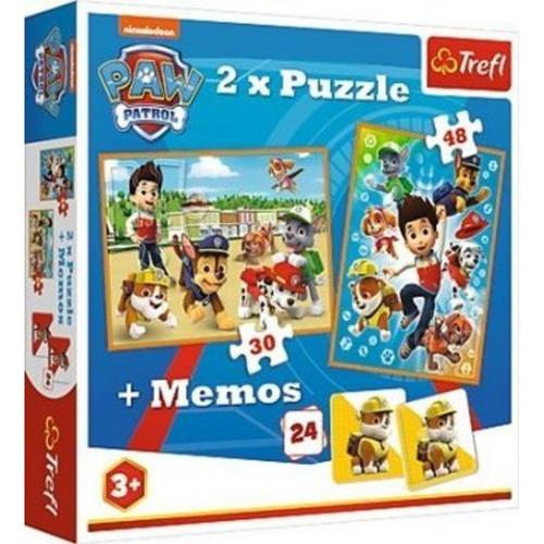 2in1 Puzzles + Memo - PAW Patrol (Puzzle)