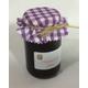 Cloth jam tops X 36 PURPLE GINGHAM Fabric lid tops includes rubber bands 2 sizes avalible