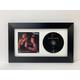 CD Display Frame for your CD and Album Cover, Black Frame with white mount to display your favorite CD and Album in one frame Easy to insert