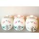 Alice in wonderland mad hatters teaparty tea coffee sugar jars canister kilner set