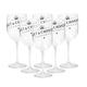 Moet & Chandon Ice Imperial Acrylic Champagne Glasses - Clear - Set of 6