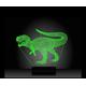 Binosaurus 3D led Lamp Rgb, Can be personalised,15 Colour changing Led Lamp With Remote Controller Handmade in UK