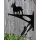 Bull Terrier Dog Stylish Modern Hanging Basket Bracket