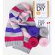 DIY Scarf Knitting Kit,DIY Kit,DIY,Scarf Knitting Kit,Knitting Kit,Knitting Kit Scarf,Knitting Kits - Stripy Scarf Kit