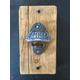 Bespoke Reclaimed wood & antique cast iron, beer/bottle opener