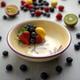 Soup Bowl | Fruit Bowl | Ramen Bowl, Ceramic Handmade Purple Lavender Floral Stoneware Pottery Cereal Bowl, Christmas Gift