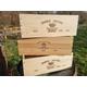 "1 x 12 \"Half\" Bottle size - Traditional FRENCH WOODEN WINE Box / Crate / Storage unit - Ideal for Planters and in the Greenhouse"