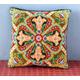 Art Nouveau Lily Tile Counted Cross Stitch Mini Cushion Kit, Sheena Rogers Designs