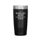 Insulated Polar Camel hot or cold Worlds Best Construction Worker coffee tumbler, laser engraved birthday gift, for dad, husband, parents