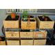 Graded Stock - 1 x 12 Bottle size - Traditional FRENCH WOODEN WINE Box / Crate / Storage unit - Ideal for Planters and in the Greenhouse