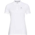 ODLO Damen Polo Polo shirt s/s F-DRY, Größe XL in Weiß