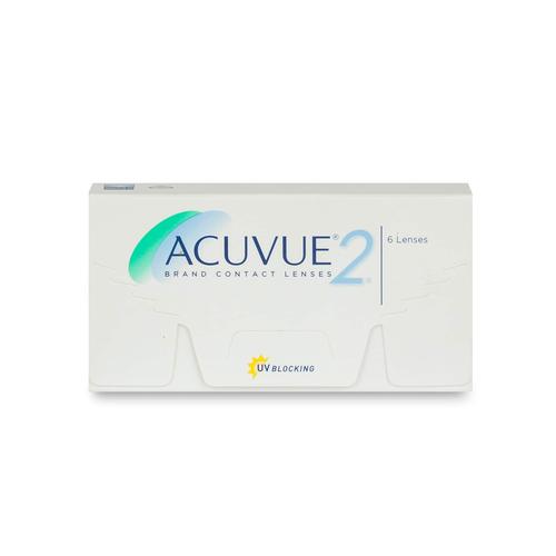 Johnson & Johnson Acuvue 2 (6er Packung) Wochenlinsen (-12 dpt & BC 8.3) mit UV-Schutz