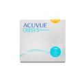 Johnson & Johnson Acuvue Oasys 1-Day for Astigmatism (90er Packung) Tageslinsen (-1 dpt, Zyl. -1,75, Achse 160 ° & BC 8.5) mit UV-Schutz