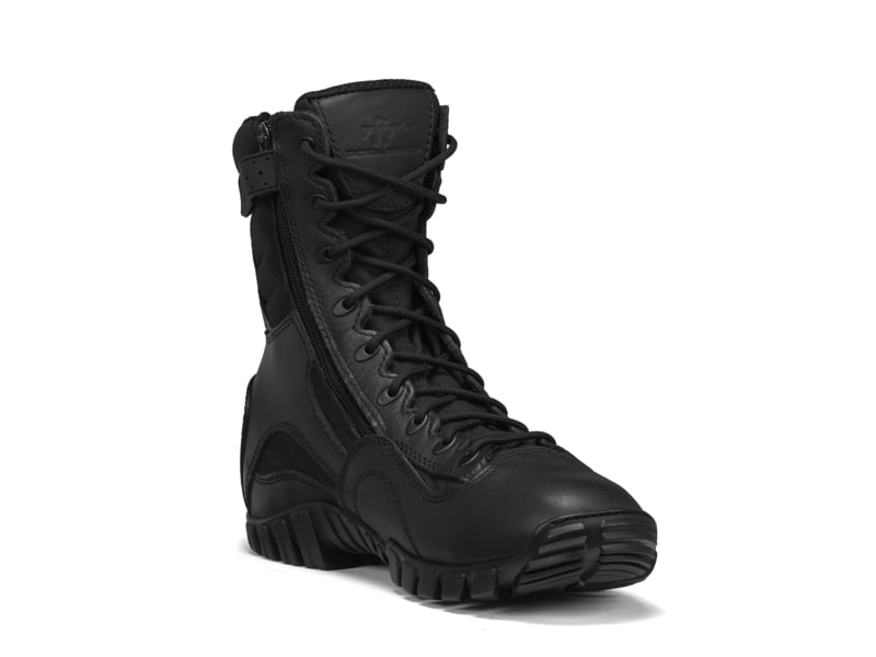 Belleville Hot Weather Lightweight Side-Zip Tactical Boot - Mens Black 4.5 Regular TR960Z 045R