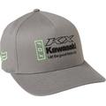 FOX Kawasaki Flexfit Cap, grey, Size S M