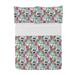 East Urban Home Microfiber Reversible Coverlet/Bedspread Set Microfiber in Green/Red/White | King Bedspread + 2 Shams | Wayfair