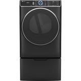 GE Appliances GE Profile 7.8 Cubic Feet Smart Electric Stackable Dryer w/ Steam Dry in Blue | 39.75 H x 28 W x 32 D in | Wayfair GFD55ESPRRS