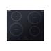 Summit Appliance 24" Induction Cooktop, Stainless Steel in Black | 2 H x 20.5 W x 23.25 D in | Wayfair SINC4B241B