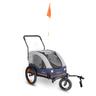 Rimorchio per bici HAFENBANDE Cabby M con due ganci - L 125 x P 67 x H 105 cm / fino a 25 kg