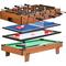 Tavolo Multigioco Gioco Multifunzione 4 in 1- Calcio Barilla, Biliardo, Ping Pong, Hockey, per