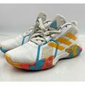 Adidas Shoes | Adidas Court Vision 2 Kids Boys Basketball Sneakers Shoes Casual White Sz 3.5 | Color: White | Size: 3.5bb