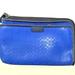 Coach Bags | Coach Royal Blue Double Zipper Wallet Clutch Purse | Color: Blue | Size: Os