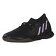 adidas Unisex Predator Edge.3 in Trainers, Core Black FTWR White Vivid Red, 12 UK