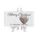 Dicksons Inc Merry Christmas To Someone Special Decorative Accent Glass/Mercury Glass | 2 H x 4 W x 1 D in | Wayfair TLGL65WH