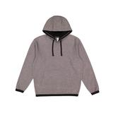 LAT 6996 Men's Adult Statement Fleece Pullover Hoodie in Granite Heather/Black size XL | 60/40 Cotton/Polyester