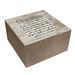 Trinx Decorative Gift Memory Box, Wood in Brown | 5 H x 9.5 W x 9.5 D in | Wayfair 46AD74D2F8B845BCB240473EF0F2EB44