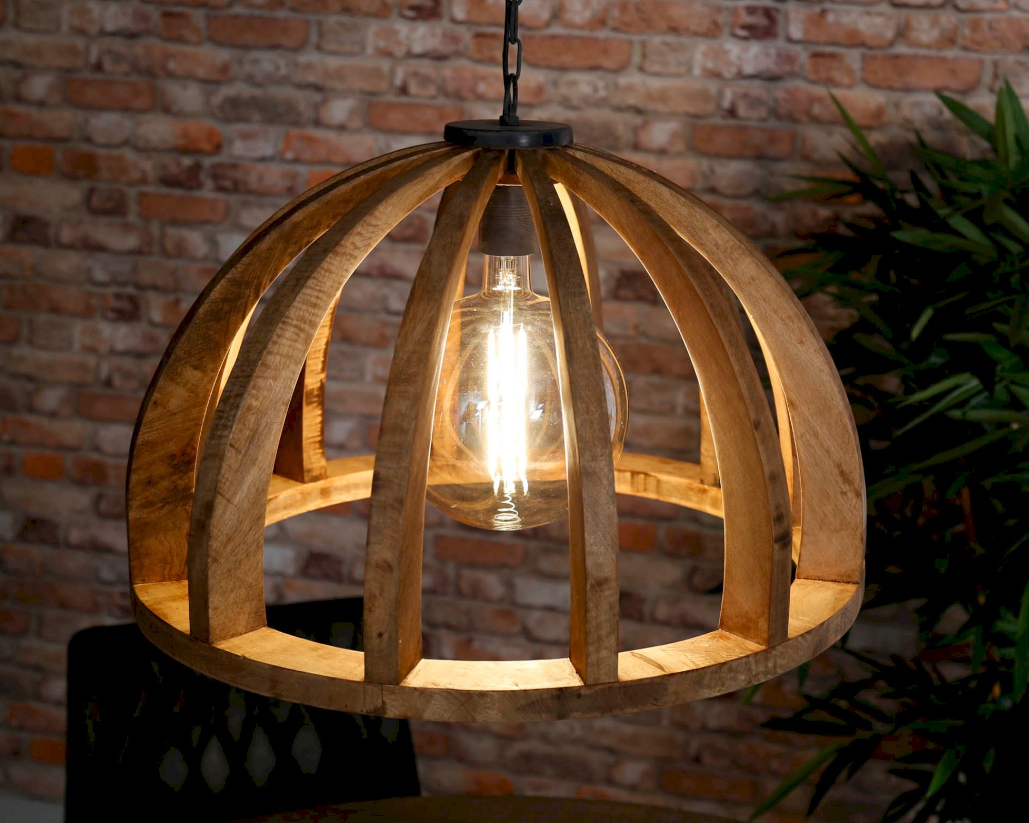 designline »Zanetti« Hängelampe 1 Schirm Stahl Image