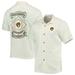 Men's Tommy Bahama Cream Milwaukee Brewers Baseball Camp Button-Up Shirt