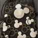 Disney Accessories | Black Disney Mickey Mouse Drawstring Bag | Color: Black | Size: Osg
