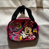 Disney Accessories | Disney’s Minnie Mouse Bag | Color: Pink/Red | Size: Osg