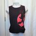 Disney Tops | Disney Minnie Mouse Profile Tank Top | Color: Black/Red | Size: S