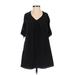BCBGeneration Casual Dress - A-Line: Black Solid Dresses - Women's Size X-Small