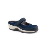 Women's Arcadia Adjustable Clog by SoftWalk in Navy (Size 11 M)