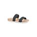 Women's Truly Slide Sandal by Cliffs in Black Smooth (Size 7 M)