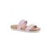 Women's Cliffs Truly Slide Sandal by Cliffs in Light Pink Smooth (Size 9 1/2 M)